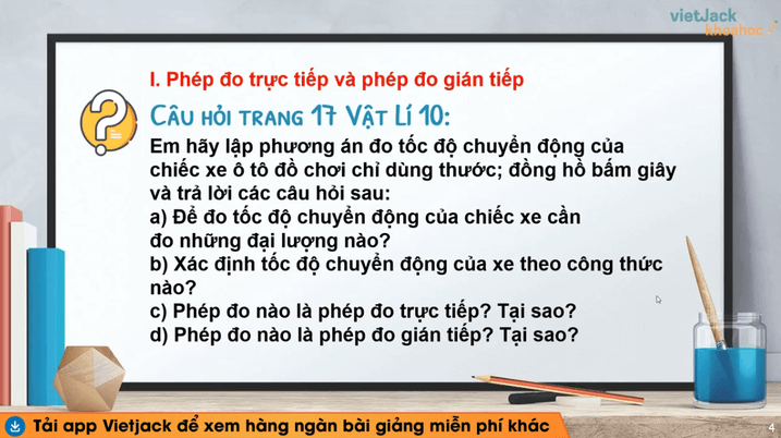 Học online Vật Lí 10 Kết nối tri thức (hiệu quả nhất)
