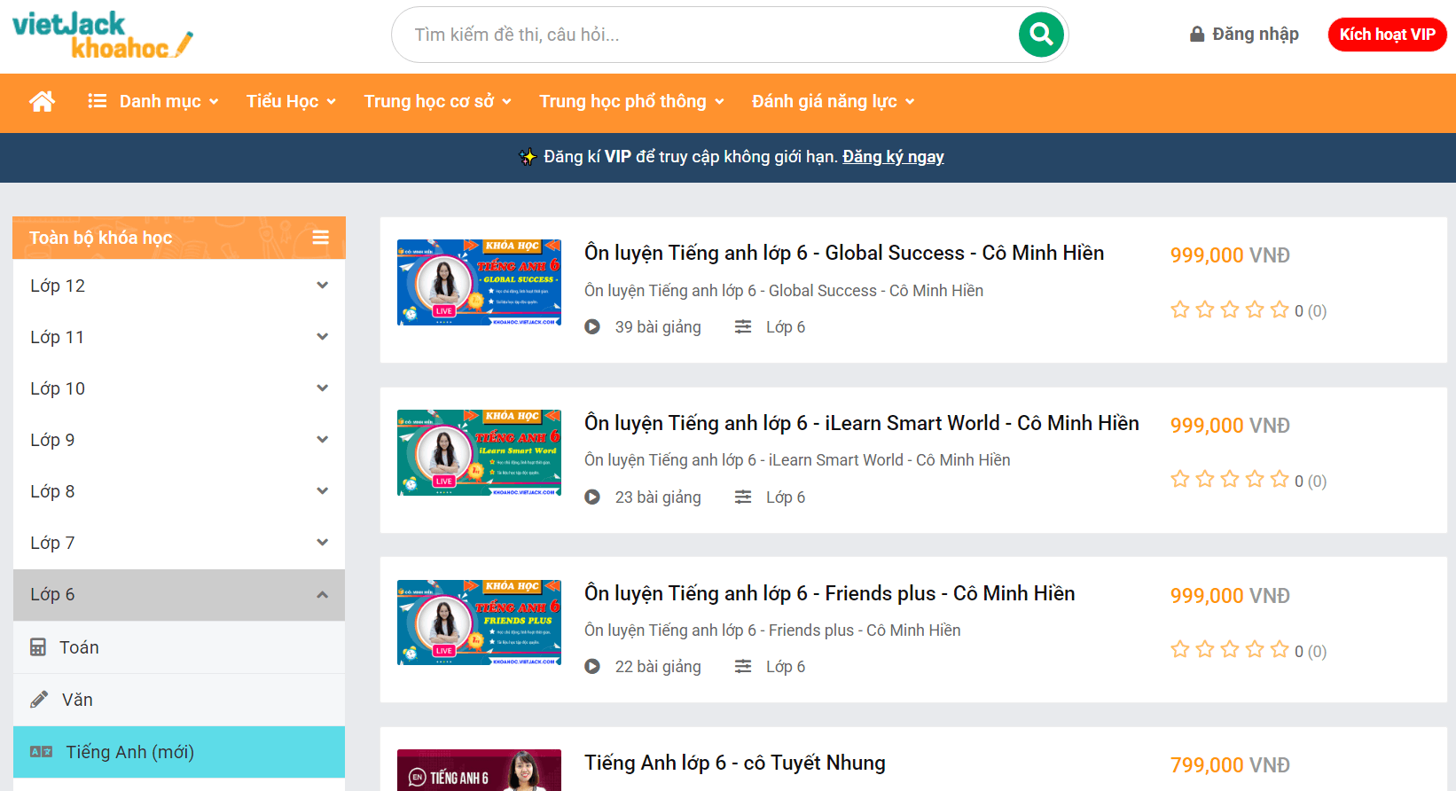 (Video) Khóa học online Tiếng Anh 6 iLearn Smart World (hay nhất)