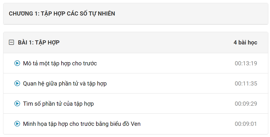 (Video) Khóa học online Toán 6 Kết nối tri thức (hay nhất)