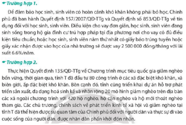 Cho biết vai trò của Nhà nước trong mối quan hệ tín dụng nhà nước