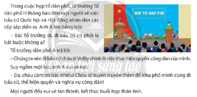 Bầu cử có phải là trách nhiệm của công dân không