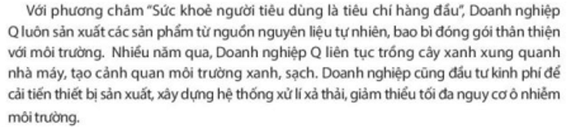 Em có nhận xét gì về dự định hoạt động kinh doanh của anh K