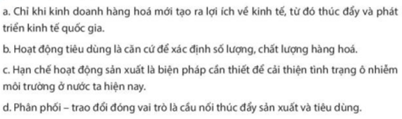 Trao đổi cùng các bạn và cho biết, em đồng tình hoặc không đồng tình với ý kiến nào