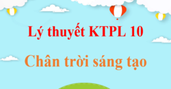 Lý thuyết Kinh tế Pháp luật 10 Chân trời sáng tạo hay, ngắn gọn | Kiến thức trọng tâm KTPL 10