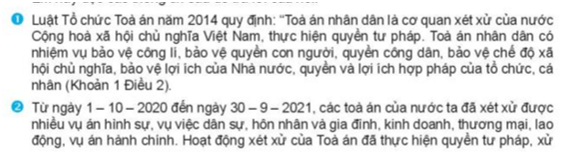 Theo em, Tòa án nhân dân có những vai trò gì?