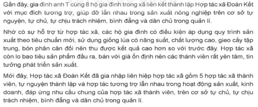 Ưu điểm của mô hình hợp tác xã so với mô hình sản xuất hộ kinh doanh là gì