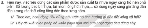 Em hãy đọc các trường hợp sau để trả lời câu hỏi Luyện tập 1 trang 9