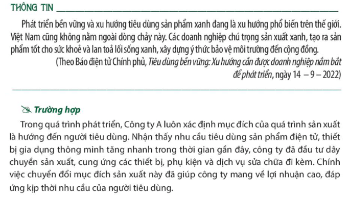 Theo em, tiêu dùng có vai trò gì đối với sự phát triển kinh tế và xã hội?