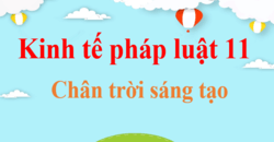 KTPL 11 Chân trời sáng tạo | Giải bài tập Kinh tế pháp luật 11 (hay nhất, ngắn gọn) | Soạn KTPL 11 Chân trời sáng tạo