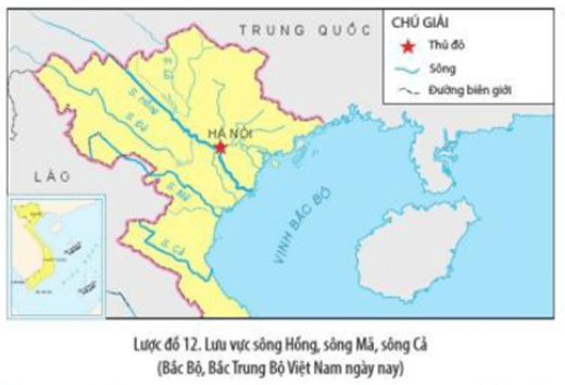 Đọc thông tin và quan sát Lược đồ 12, hãy nêu cơ sở điều kiện tự nhiên hình thành