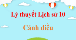 Tóm tắt Lý thuyết Lịch Sử 10 Cánh diều hay, ngắn gọn