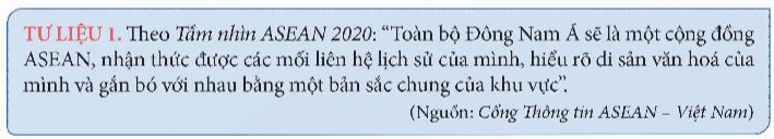 Khai thác thông tin và Tư liệu 1 trong mục hãy nêu những nét chính về ý tưởng