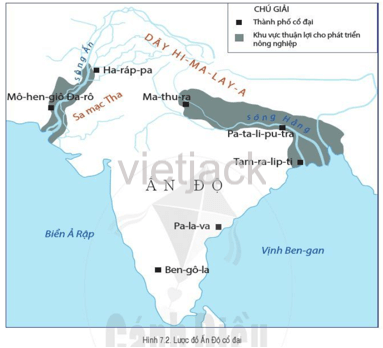 Dựa vào lược đồ hình 7.2 và đọc thông tin, hãy: Nêu những nét chính về điều kiện