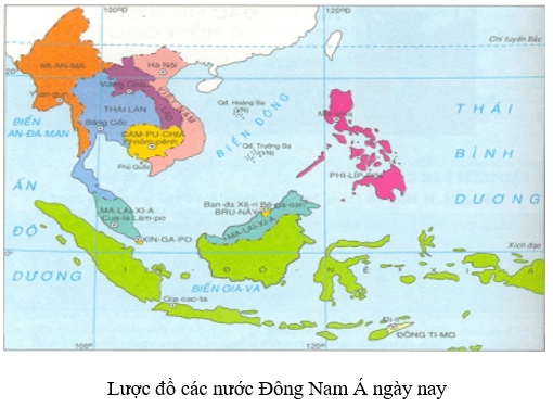 Lý thuyết Lịch Sử 6 Bài 12: Các vương quốc ở Đông Nam Á