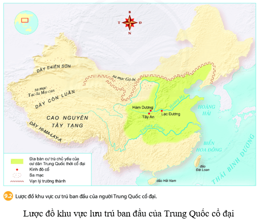 Lý thuyết Lịch Sử 6 Bài 9: Trung Quốc từ thời cổ đại đến thế kỉ VII