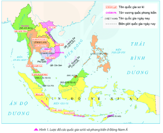 Lý thuyết Lịch Sử 6 Bài 11: Các quốc gia sơ kì ở Đông Nam Á