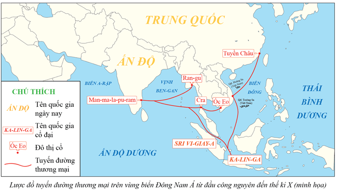 Lý thuyết Lịch Sử 6 Bài 12: Sự hình thành và bước đầu phát triển của các vương quốc phong kiến ở Đông Nam Á