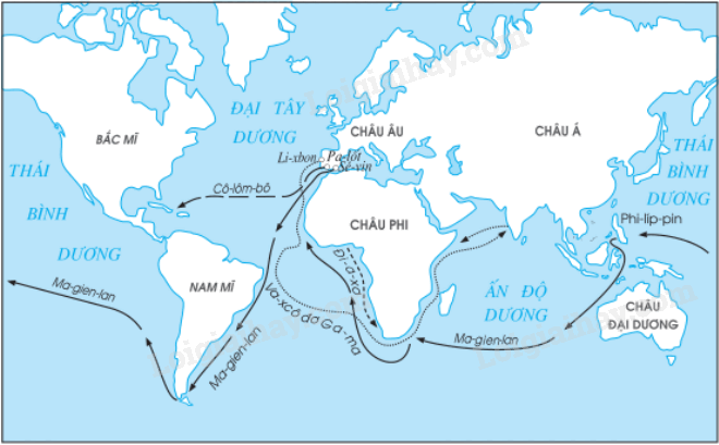 Lý thuyết Lịch Sử 7 Kết nối tri thức Bài 2: Các cuộc phát kiến địa lí và sự hình thành quan hệ sản xuất tư bản chủ nghĩa ở Tây Âu