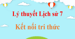 Lý thuyết Lịch Sử 7 Kết nối tri thức (hay, ngắn gọn) | Kiến thức trọng tâm Sử 7