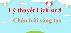 Lý thuyết Lịch Sử 8 Chân trời sáng tạo (hay, ngắn gọn) | Kiến thức trọng tâm Sử 8