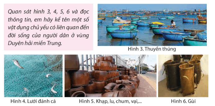 Lịch Sử và Địa Lí lớp 4 Chân trời sáng tạo Bài 15: Dân cư và hoạt động sản xuất ở vùng duyên hải miền Trung