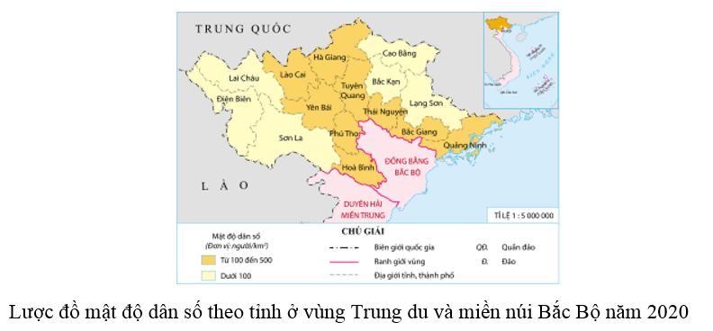 Trắc nghiệm Lịch Sử và Địa Lí lớp 4 Chân trời sáng tạo Bài 5 (có đáp án): Dân cư và hoạt động sản xuất ở vùng trung du và miền núi Bắc Bộ