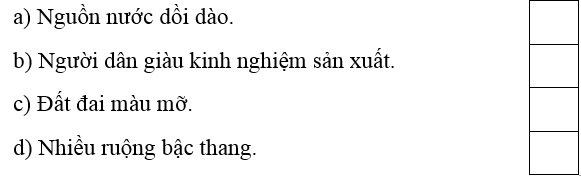 Trắc nghiệm Lịch Sử và Địa Lí lớp 4 Chân trời sáng tạo Bài 9 (có đáp án): Dân cư và hoạt động sản xuất ở vùng đồng bằng Bắc Bộ