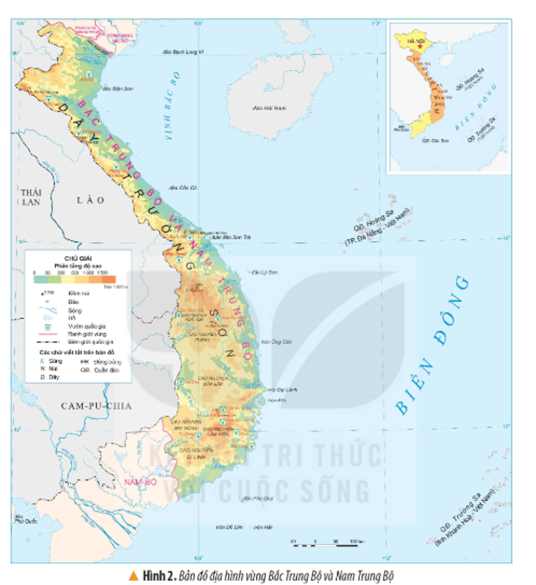Lịch Sử và Địa Lí lớp 4 Kết nối tri thức Bài 15: Thiên nhiên vùng Bắc Trung Bộ và Nam Trung Bộ