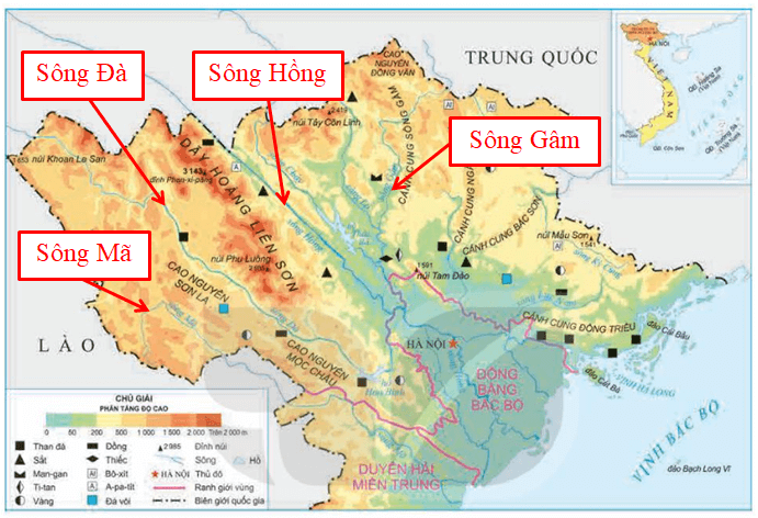 Lịch Sử và Địa Lí lớp 4 Kết nối tri thức Bài 4: Thiên nhiên vùng Trung du và miền núi Bắc Bộ