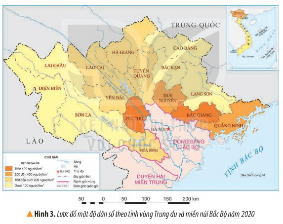 Lịch Sử và Địa Lí lớp 4 Kết nối tri thức Bài 5: Dân cư và hoạt động sản xuất ở vùng Trung du và miền núi Bắc Bộ