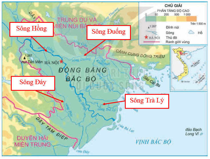 Lịch Sử và Địa Lí lớp 4 Kết nối tri thức Bài 8: Thiên nhiên vùng Đồng bằng Bắc Bộ