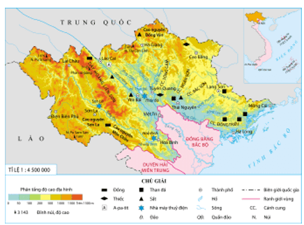 Trắc nghiệm Lịch Sử và Địa Lí lớp 4 Kết nối tri thức Bài 4 (có đáp án): Thiên nhiên vùng Trung du và miền núi Bắc Bộ