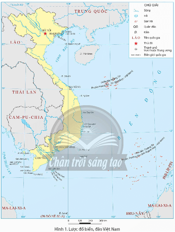 Lịch Sử và Địa Lí lớp 5 Chân trời sáng tạo Bài 3: Biển, đảo Việt Nam