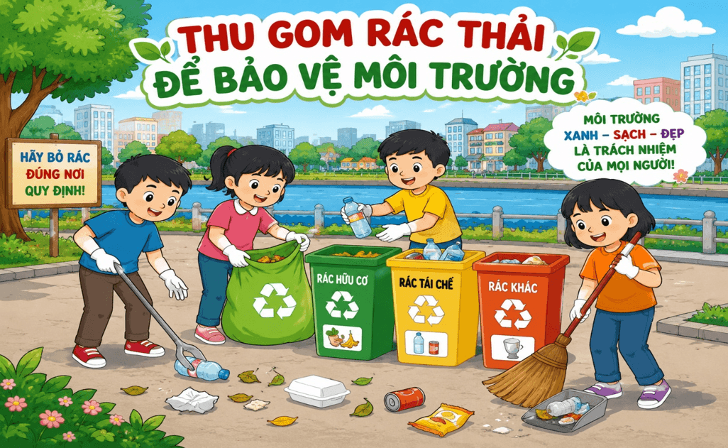 Lịch Sử và Địa Lí lớp 5 Kết nối tri thức Bài 26: Xây dựng thế giới xanh - sạch - đẹp