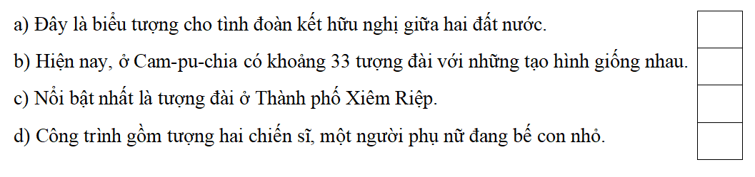 Trắc nghiệm Lịch Sử và Địa Lí lớp 5 Kết nối tri thức Bài 20 (có đáp án): Vương quốc Cam-pu-chia