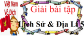 Giải bài tập Lịch Sử 5 | Để học tốt Lịch Sử 5 | Trả lời câu hỏi Lịch Sử 5