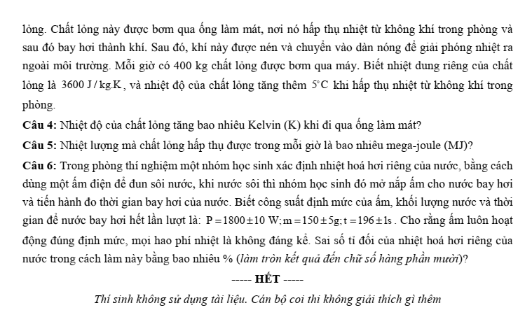 Đề thi thử Vật Lí Tốt nghiệp 2025-2026 trường THPT chuyên Hạ Long (Quảng Ninh)