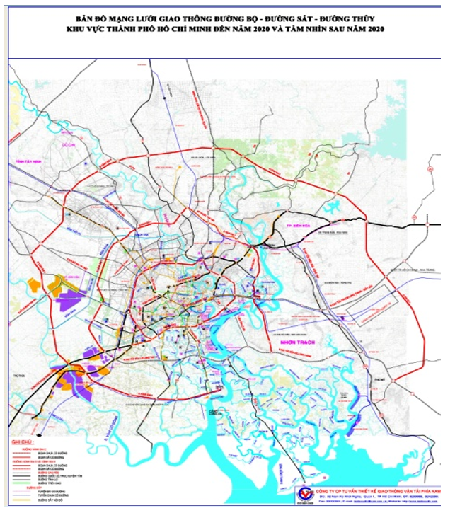 Bản đồ Thành phố Hồ Chí Minh - Tổng hợp các loại mới nhất 2020