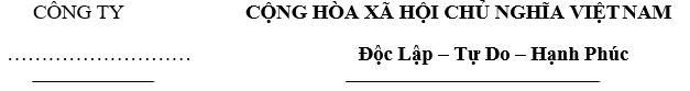 Biên bản tự kiểm tra PCCC định kỳ chuẩn