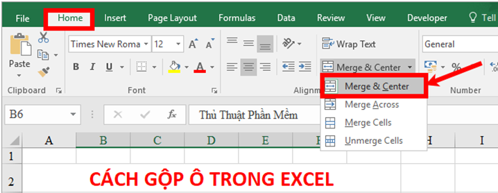 Cách chia 1 ô thành 2 ô hay nhiều ô trong Excel