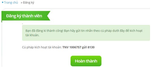 Cách đăng ký tài khoản Trạng Nguyên Tiếng Việt