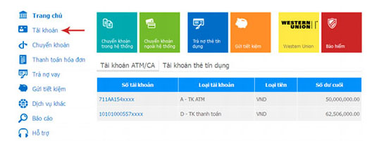 Cách kiểm tra số dư tài khoản Vietinbank