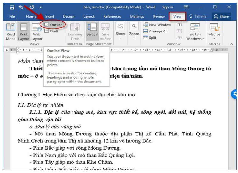 Cách tạo mục lục tự động trong word 2016 dễ hiểu nhất