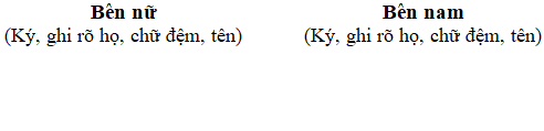 Đơn xin kết hôn với công an, quân đội, đảng viên