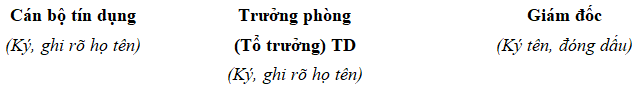 Giấy đề nghị vay vốn kiêm phương án sử dụng vốn vay