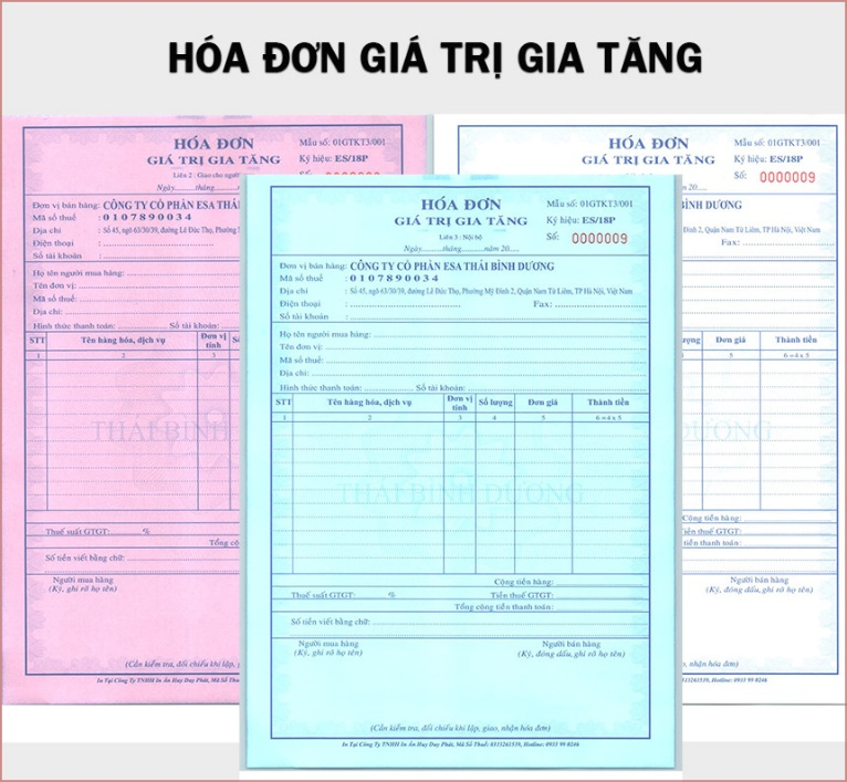 Hóa đơn giá trị gia tăng