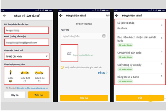 Hướng dẫn đăng ký làm tài xế Be online nhanh chóng, đơn giản