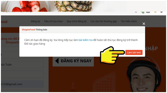 Hướng dẫn đăng ký làm tài xế ShopeeFood online đơn giản, nhanh chóng nhất
