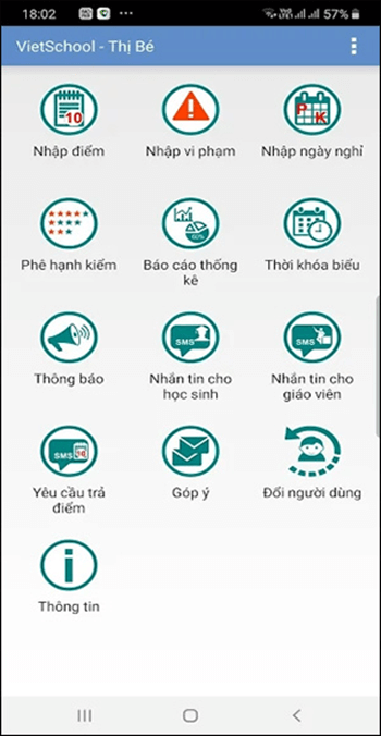 Hướng dẫn đăng nhập, xem điểm, thời khóa biểu trên Vietschool cho phụ huynh và giáo viên