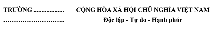 Kế hoạch tổ chức vui tết Trung thu